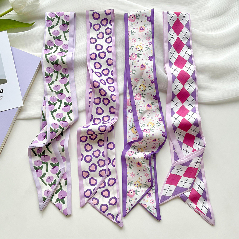 Silk Tie Woven - New Luxury Narrow Short Woman's Silk