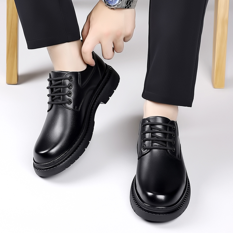 Casual Comfort Men Leather Dre - Formal Men Daily Wear Footwear recension och pris