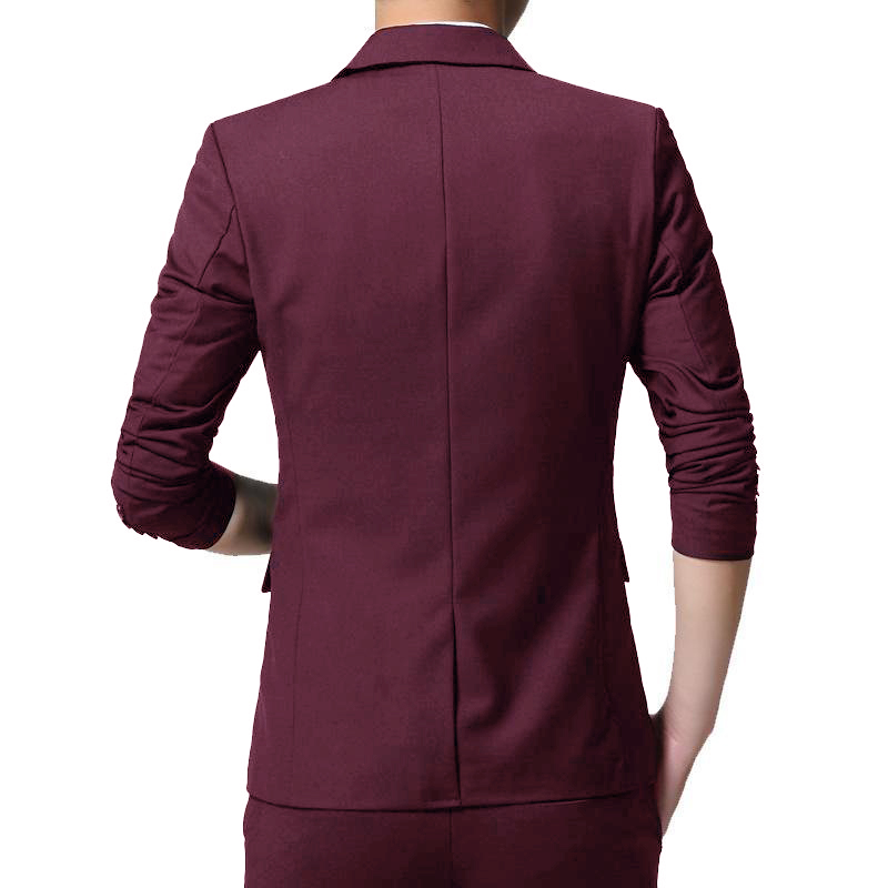 Suit Coat Men Solid Color Slim - Men'S Formal Wear For Marriage recension och pris
