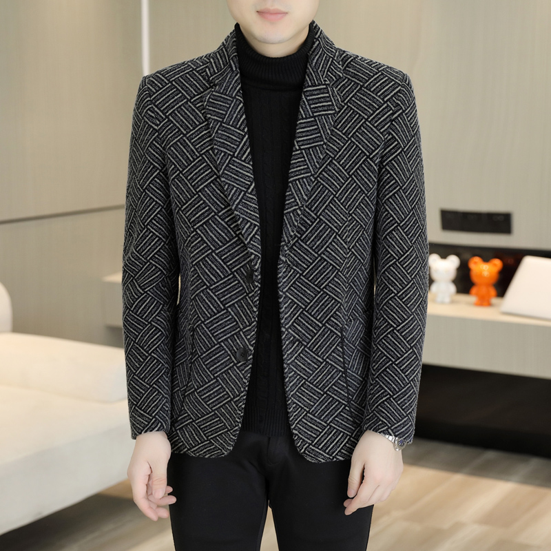 Blazer Autumn and Winter Men's - Men'S Formal Wear In Winter recension och pris