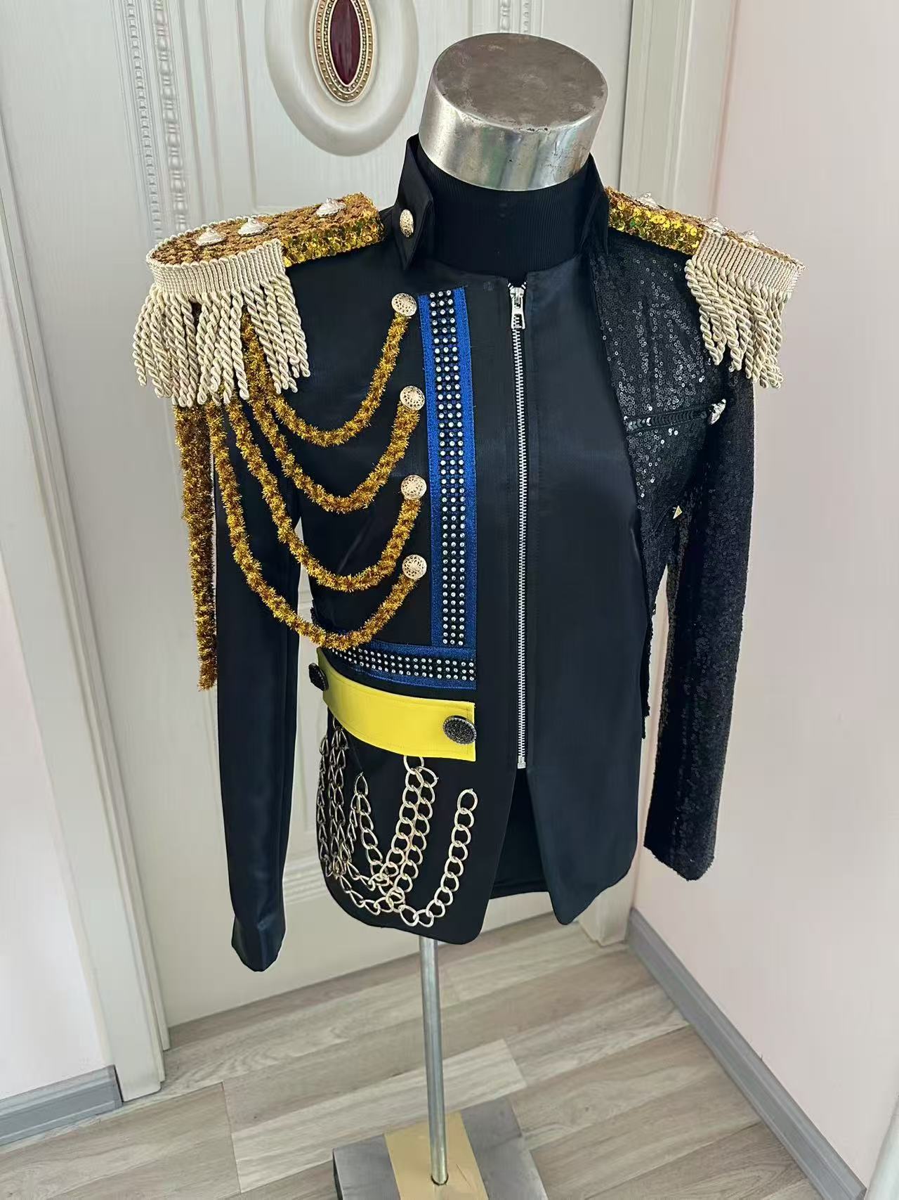 New Men Tassel Royal Jacket We - Men Formal Party Wear Dress recension och pris