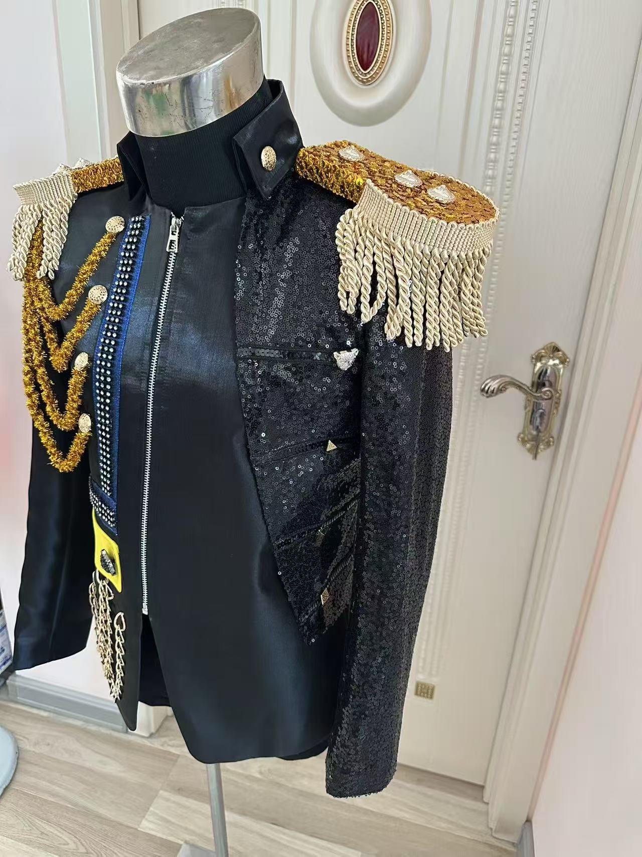 New Men Tassel Royal Jacket We - Men Formal Party Wear Dress recension och pris