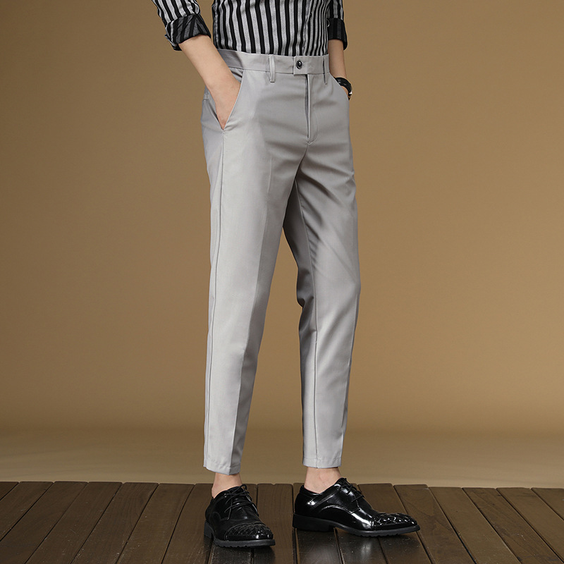Summer Suit Pants Men Red Blac - Men'S Formal Wear For Office recension och pris