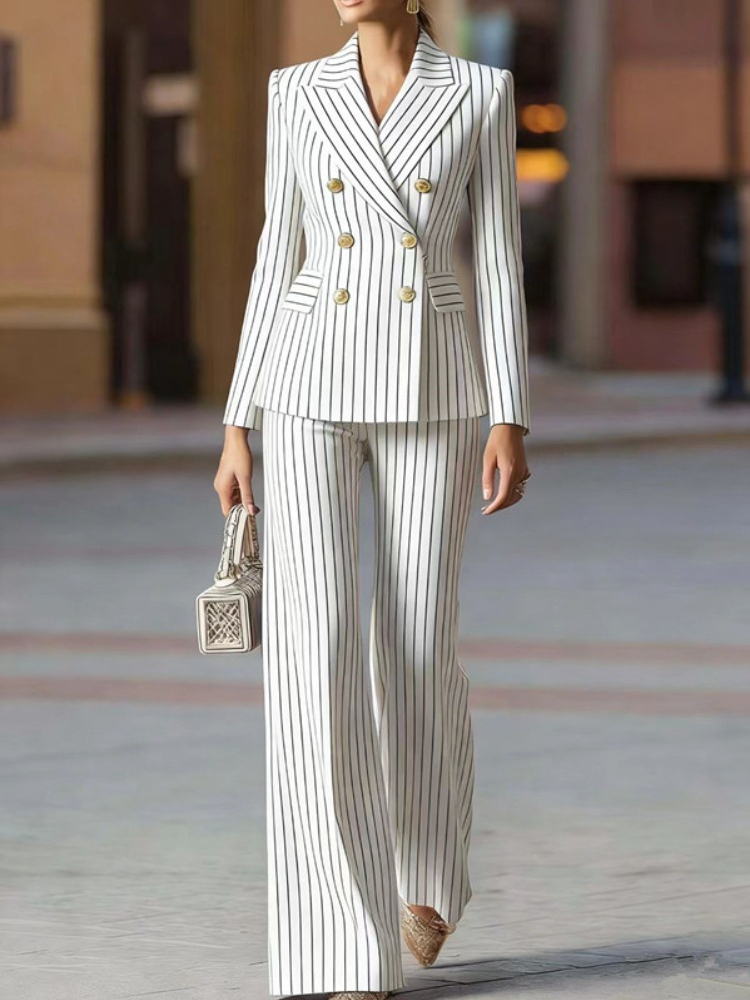 Women Striped Female Business  - Men'S Formal Wear In Winter recension och pris