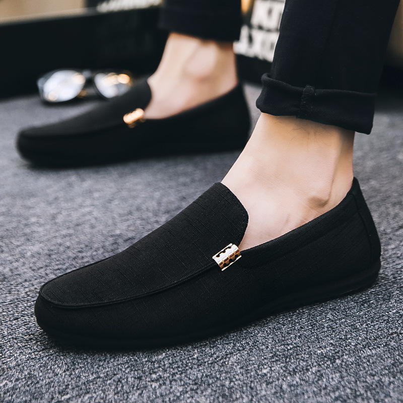 Men Casual Shoes Canvas Slip O - Men Formal Party Wear Dress recension och pris