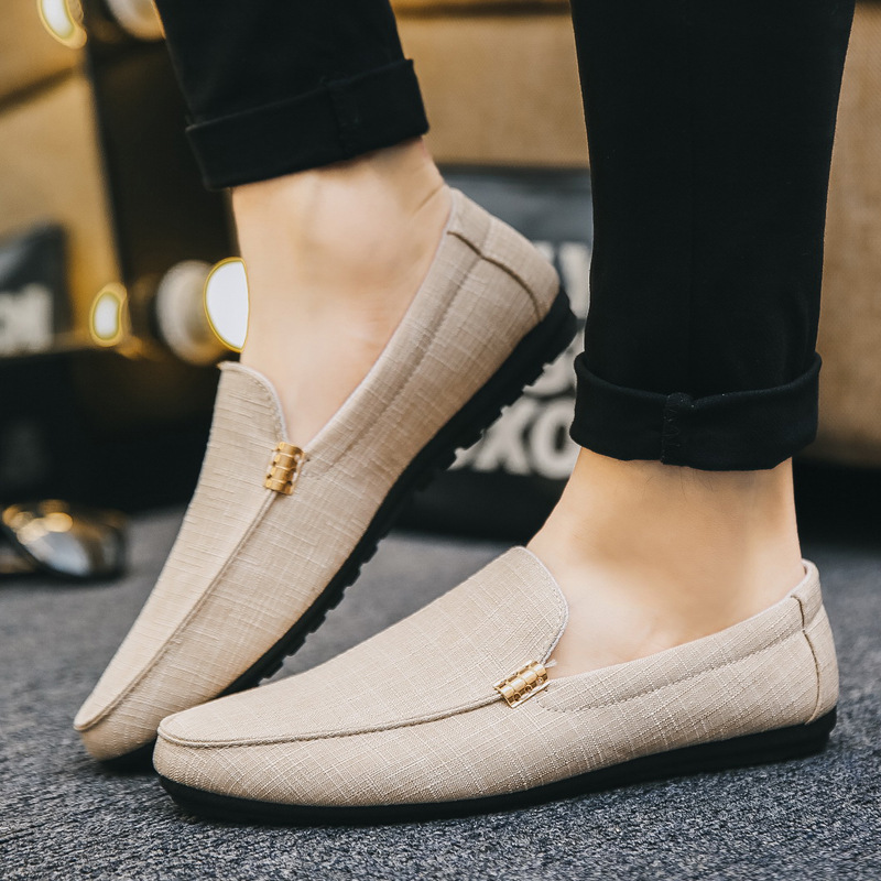 Men Casual Shoes Canvas Slip O - Men Formal Party Wear Dress recension och pris