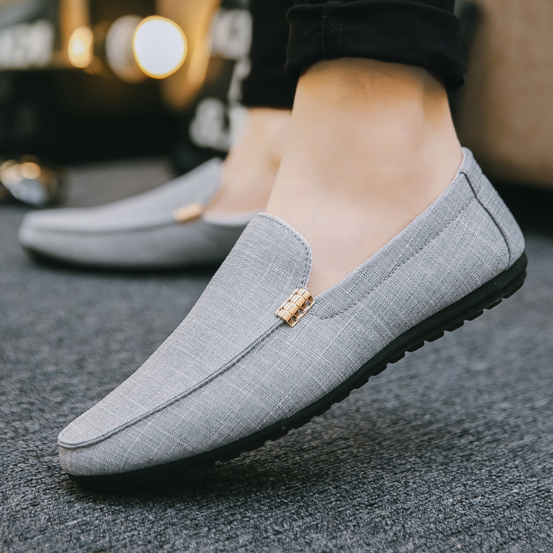 Men Casual Shoes Canvas Slip O - Men Formal Party Wear Dress recension och pris