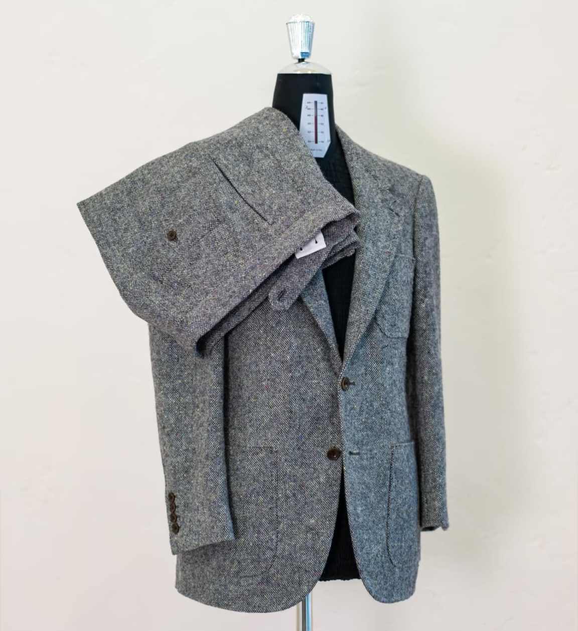 Vintage Tweed Men 2 Piece Suit - Men'S Formal Wear For Reception recension och pris