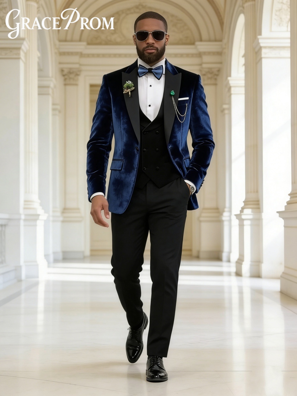 Luxurious Velvet Autumn Winter - Men'S Formal Wear In Winter recension och pris