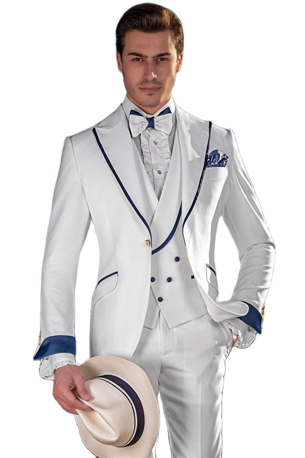 Custom Made White Men Suits We - Men Formal Party Wear Dress recension och pris