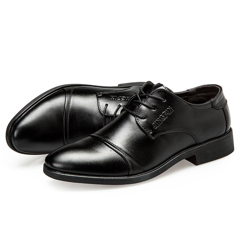 Large-Sized Men's Leather Shoe - Men Formal Party Wear Dress recension och pris