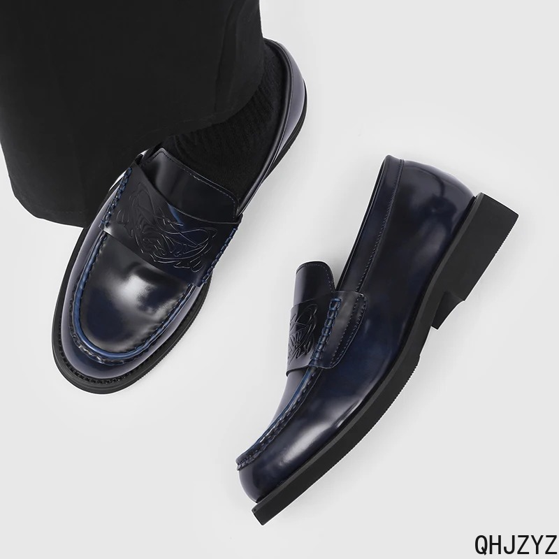 Leather Loafers For Men Premiu - Men'S Formal Wear For Office recension och pris