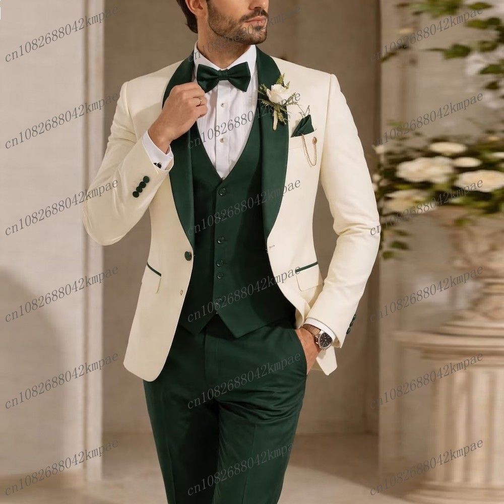 New Ivory And Dark Green Forma - Men Formal Wear Pinterest recension och pris