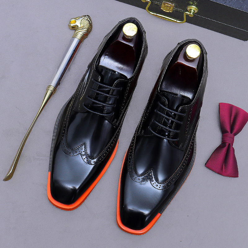 Men's Genuine Leather Oxfords  - Formal Men Daily Wear Footwear recension och pris