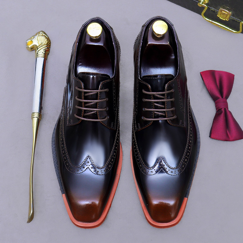 Men's Genuine Leather Oxfords  - Formal Men Daily Wear Footwear recension och pris