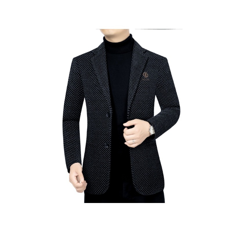 New Winter Men Plaid Business  - Men'S Formal Wear In Winter recension och pris
