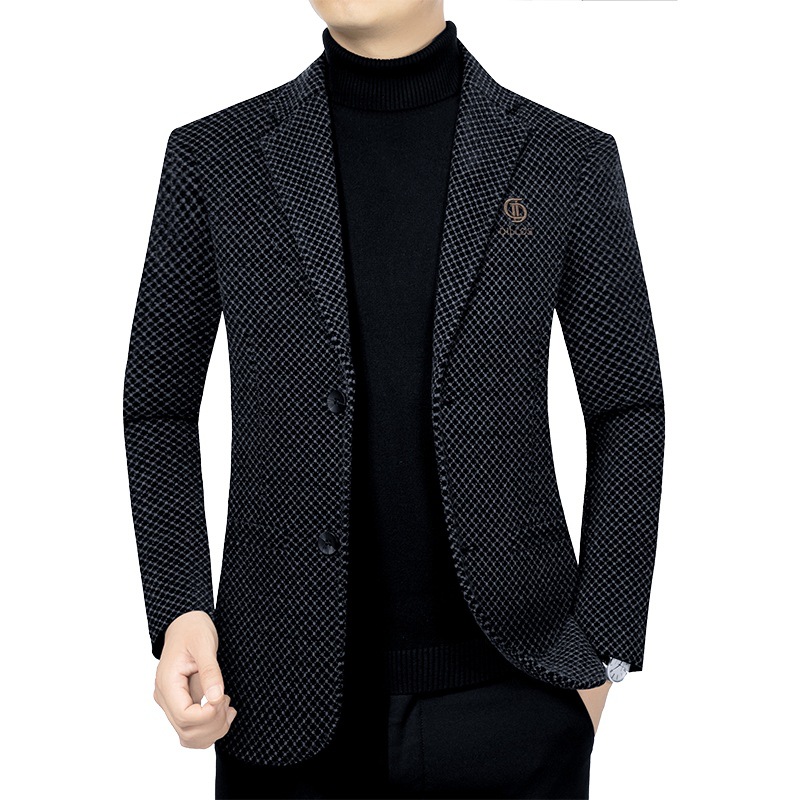 New Winter Men Plaid Business  - Men'S Formal Wear In Winter recension och pris