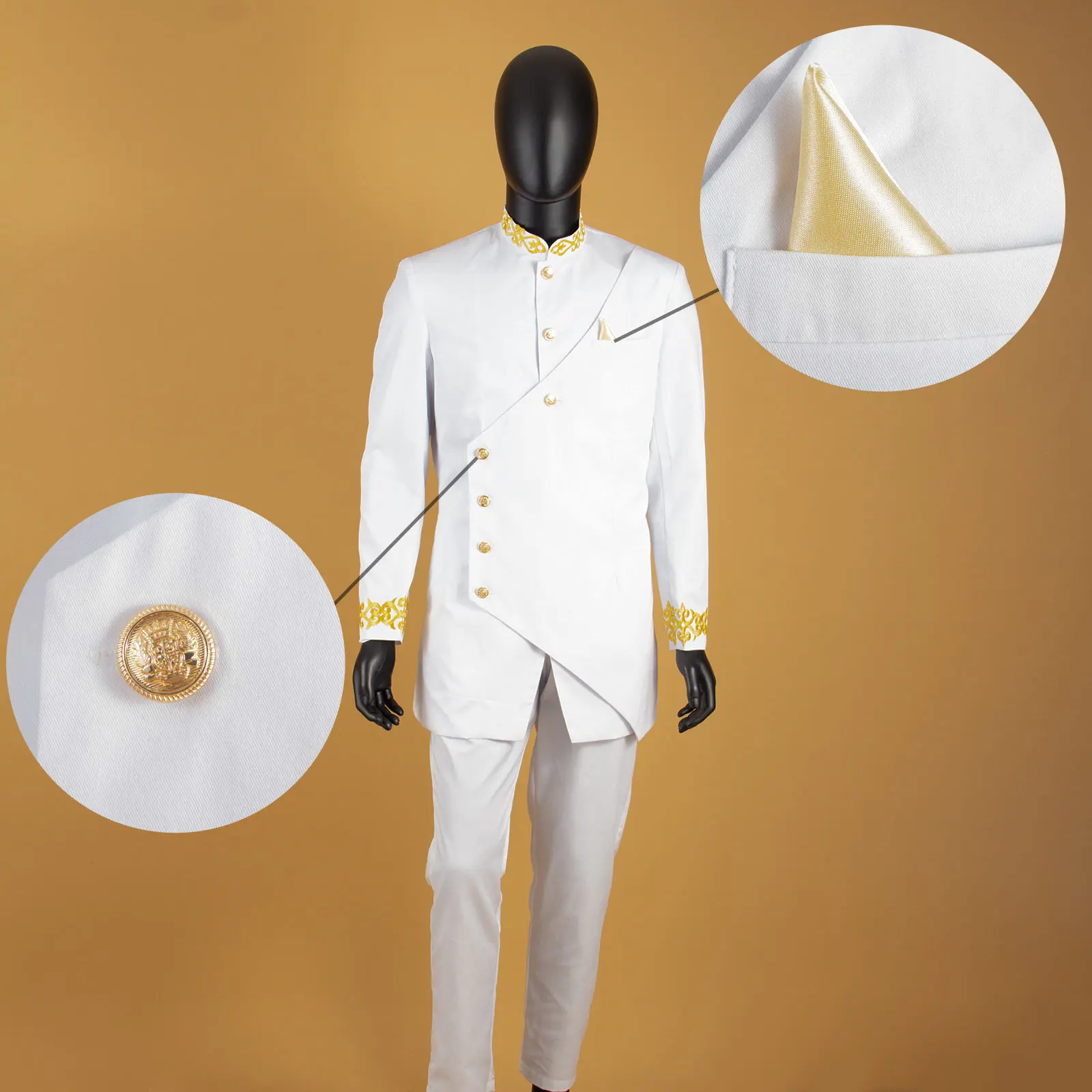 African Suits for Men Slim Fit - Men Formal Wear Pinterest recension och pris