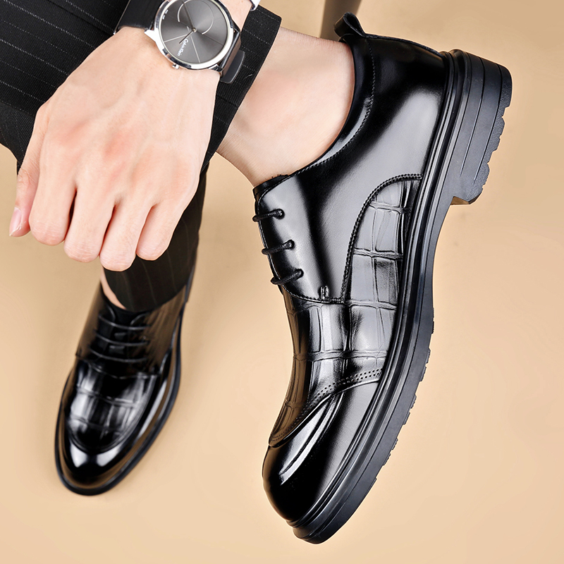 Premium Men's Business Formal  - Formal Men Daily Wear Footwear recension och pris