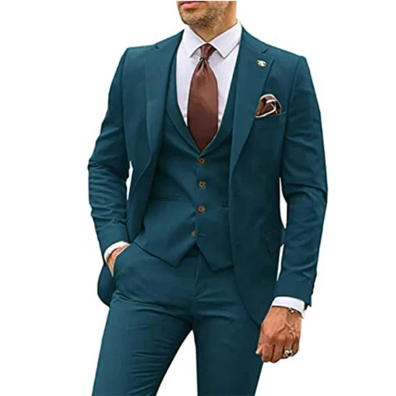 Men's Suit for Wedding 3 Piece - Men Formal Party Wear Dress recension och pris