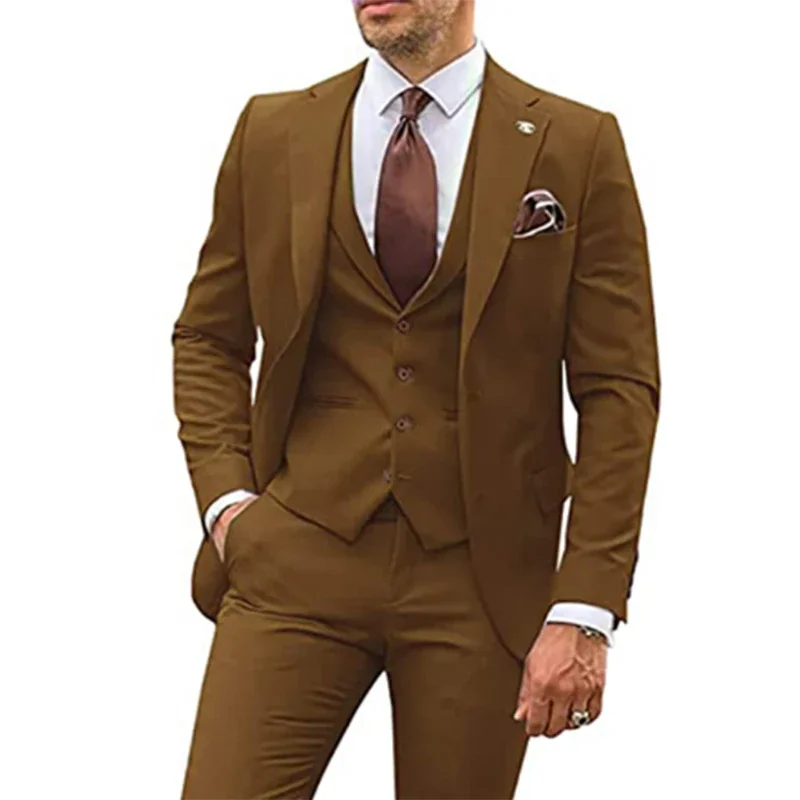 Men's Suit for Wedding 3 Piece - Men Formal Party Wear Dress recension och pris