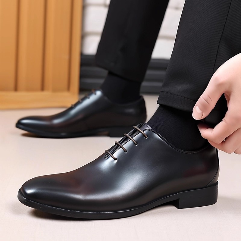 Designer Genuine Leather Mens  - Men'S Formal Wear For Office recension och pris